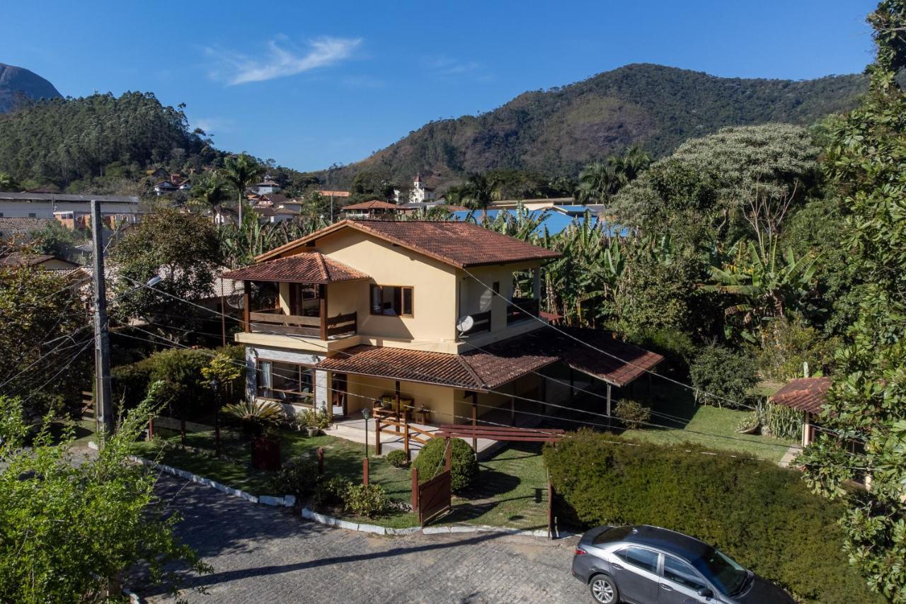 Casa Di Maria 4 Quartos A 500M Centro - Sauna, Piscina, Fogao A Lenha, Churrasqueira - Acesso Privativo Ao Ao Rio - Ideal Para Familias Nova Friburgo Exterior foto